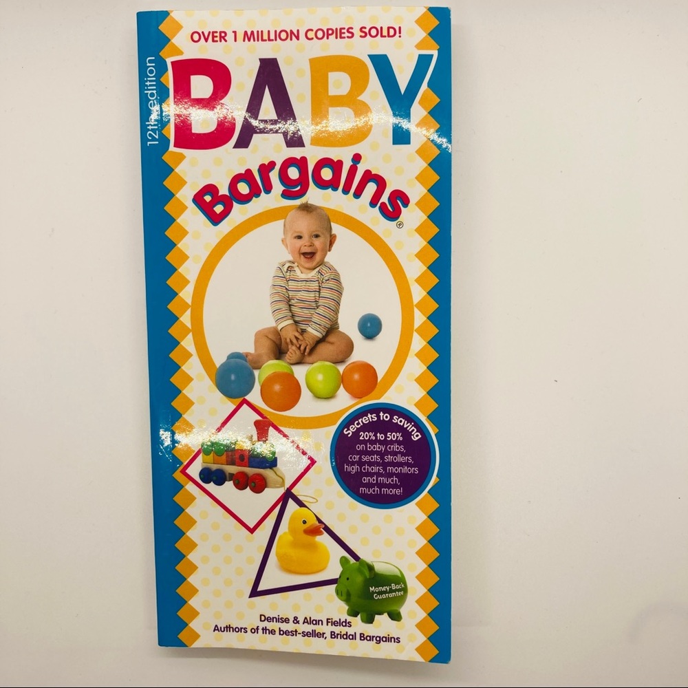Baby Bargains 12th Edition Denise & Alan Fields Softcover Baby Product Guide